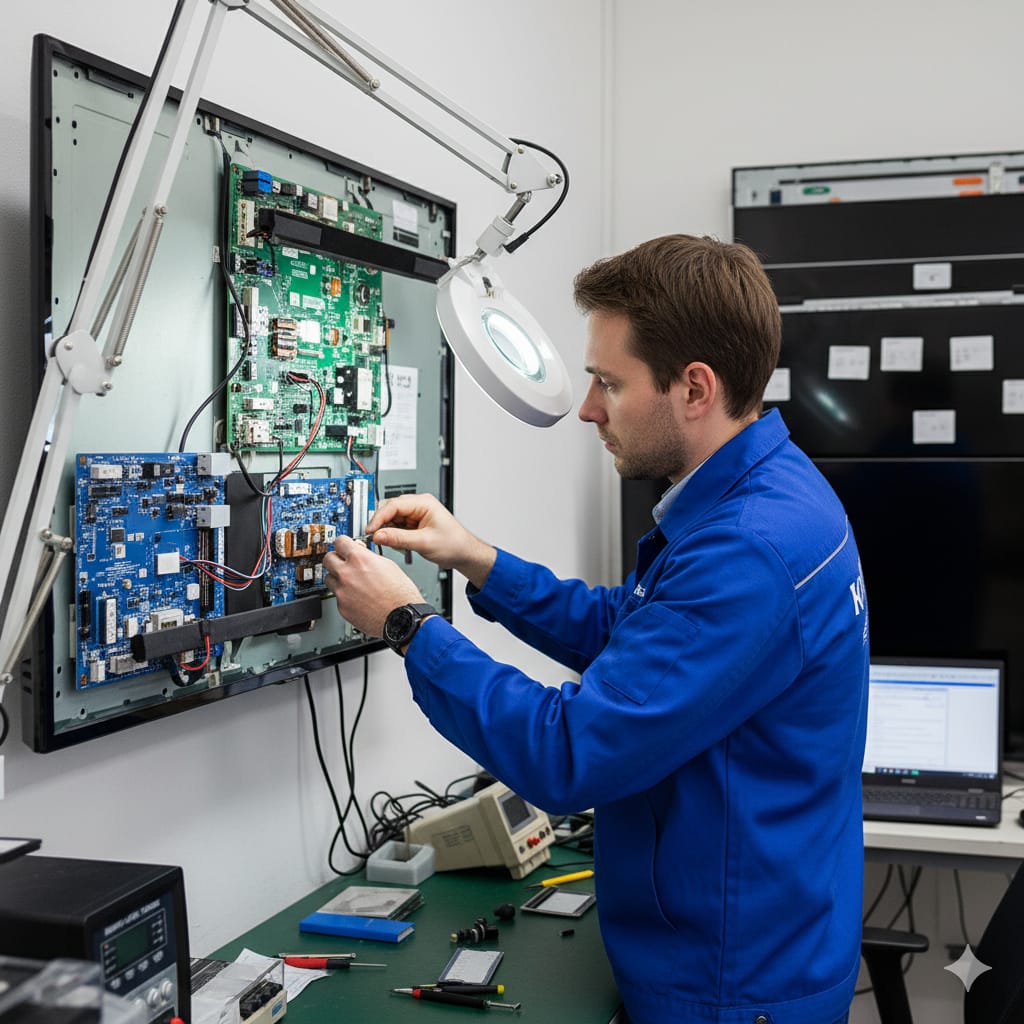 مركز صيانة شاشات كريازى – دعم فني موثوق